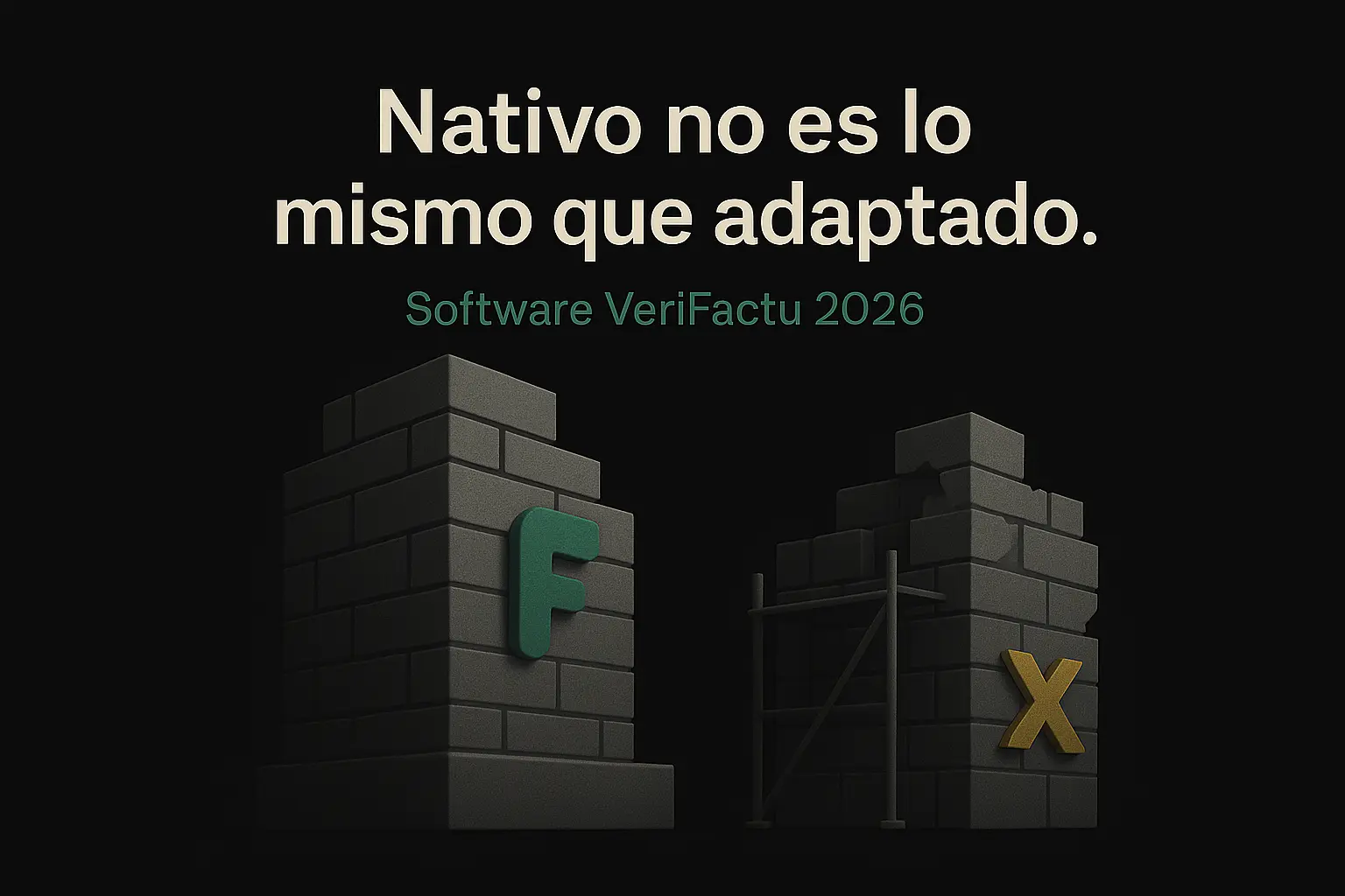 Factibo: Software Nativo VeriFactu 2026 | Comparativa vs ERPs Tradicionales (Holded, Sage, A3)